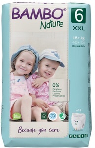 Abena, ABENA Bambo Nature Training Pants XL 18+kg (18 Stück), Bambo Nature Pants