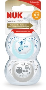 Nuk, NUK Genius Color Silikon-Nuggi, NUK Genius Color Silikon-Nuggi