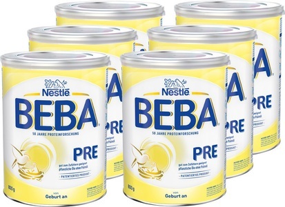 Beba, Nestlé BEBA Anfangsmilch Pre, 