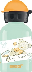 SIGG, SIGG Trinkflasche 0.3l Bear Friend, Sigg Kids Bear Friend Aluflasche mint