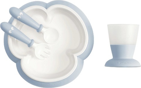 BABYBJORN, BABYBJÖRN Kindergeschirr 4 Teile, Twistshake Teller