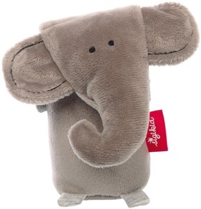 Sigikid, sigikid ® Stabquietsche Elefant, Baby Urban Edition - grau, sigikid Stabquietsche Elefant Urban B