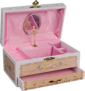 undefined, Musikspieldose Ballerina IV, Melodie: Schwanensee, goki Schmuckkassette »Musikspieldose Ballerina IV Schwanensee«