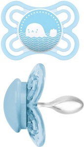 MAM Baby, MAM Baby perfect Zahnfreundlich ab 0+ Monate, Kieferschonender Schnuller, extra dünn, senkt das Zahnfehlstellrisiko, ab Geburt, Bpa frei, silikon, MAM Baby perfect Zahnfreundlich ab 0+ Monate, Kieferschonender Schnuller, extra dünn, senkt das Zahnfehlstellrisiko, ab Geburt, Bpa frei, silikon