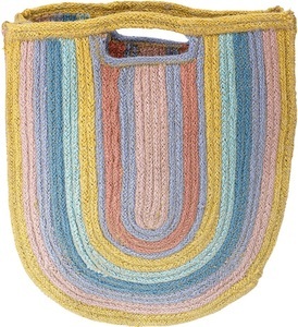 Bloomingville, Bloomingville Aufbewahrungskorb Regenbogen, Bloomingville Aufbewahrungskorb Regenbogen