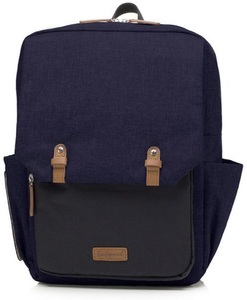 Babymel, Babymel Wickelrucksack George Black-Navy - schwarz, Babymel Wickelrucksack George