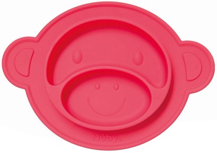Nuby, Nuby Rutschfester Esslernteller, Nuby Teller »Affe«