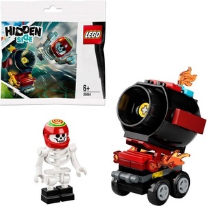 LEGO, LEGO® Hidden Side 30464 - El Fuegos Stunt-Kanone, 