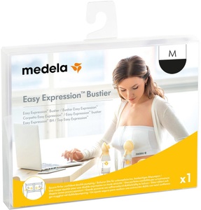 Medela, medela Easy Expression Bustier M schwarz (1 Stück), Medela Easy Expression Bustier