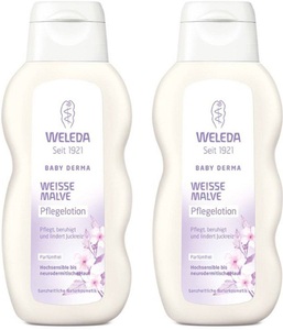 WELEDA AG, WELEDA AG Weleda Weiße Malve Pflegelotion, Weleda Baby Pflegelotion Weiße Malve - für hochsensible Haut. Lindert Juckreiz, spendet Feuchtigkeit