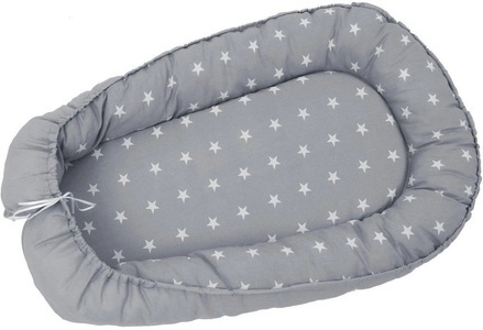 POLINI, Polini Kids Babynestchen Sterne grau, Polini Kids Babynestchen