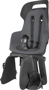 Bobike, bobike GO E-BD Kindersitz marcaron grey 2020 Velositz-Systeme, Bobike Kindervelositz GO® mit Gepäckträgerhalterung