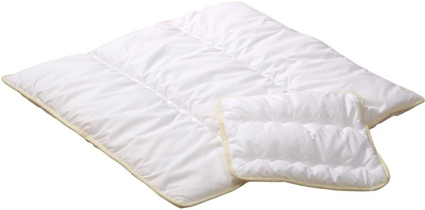 Alvi, ALVI Mikrofaser-Steppbett-Set 80x80 cm & 35x40 cm, ALVI Mikrofaser-Steppbett-Set