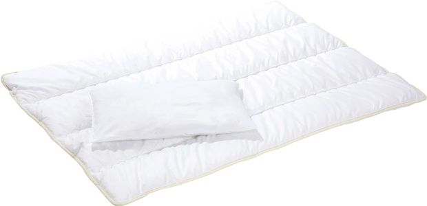 Alvi, ALVI Mikrofaser-Steppbett-Set 100x135 cm & 40x60 cm, ALVI Mikrofaser-Steppbett-Set
