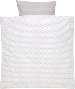 Alvi, ALVI Bettwäsche 80x80 cm Raute taupe, ALVI Bettwäsche Raute