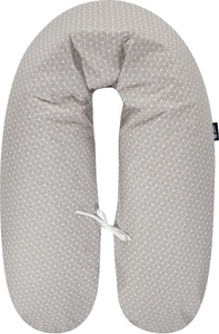 Alvi, ALVI Stillkissen 190 cm Raute taupe, ALVI Stillkissen Jersey Raute