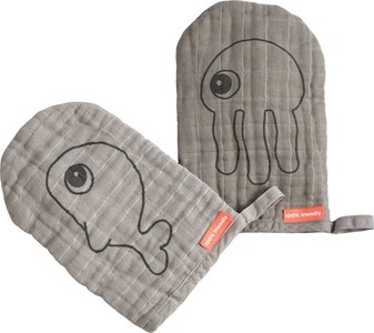 Done by Deer, Done by Deer Waschlappen Sea Friends 2er Set, Done by Deer Waschlappen Sea Friends 2er Set