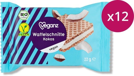 Veganz, BIO Veganz Waffelschnitte, Veganz Waffelschnitte Bio