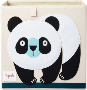 3 sprouts, 3 Sprouts Aufbewahrungsbox Panda, 3 Sprouts Aufbewahrungsbox Panda