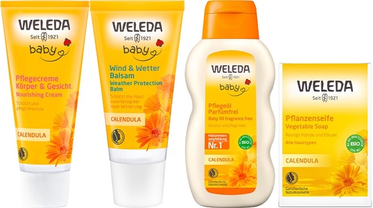 WELEDA AG, WELEDA AG Weleda Calendula Pflegeöl parfümfrei, Weleda Baby Pflegeöl Calendula Parfümfrei - pflegt, schützt & reinigt mild