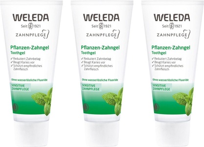 WELEDA AG, WELEDA AG Weleda Pflanzen Zahngel, Weleda Pflanzen-Zahngel - reinigt die Zähne gründlich und schonend für empfindliche Zähne und Zahnfleisch