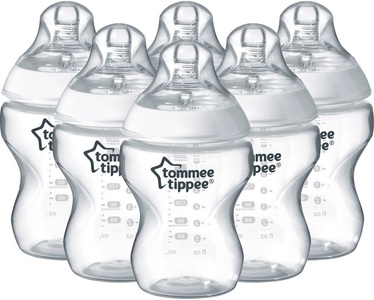 TOMMEE TIPPEE, 6er-Set Babyfläschchen Closer to Nature, 260 ml 422563, Tommee Tippee Babyfläschchen Closer to Nature