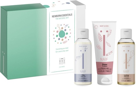 Naïf, Naïf Pflegeset Newborn Essentials 1x 75ml, 2x 100ml, NAÏF Starter Set