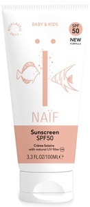 CERES PHARMA, NAIF Sunscreen SPF 50 Sonnencreme Baby & Kids, NAÏF Sonnencreme Baby & Kind LSF50
