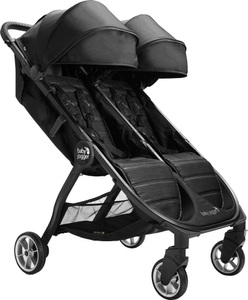 Baby Jogger, Baby Jogger City Tour™ 2 Double Geschwisterwagen, baby jogger Zwillingswagen City Tour 2 Double Pitch Black