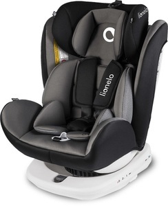 Lionelo, lionelo Kindersitz Bastiaan Grey White Base, lionelo Bastiaan Autokindersitz
