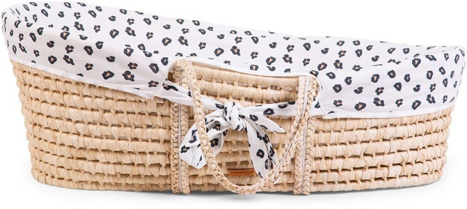 Childhome, Childhome Moseskorb aus Maisschale mit Matratze und Bezug