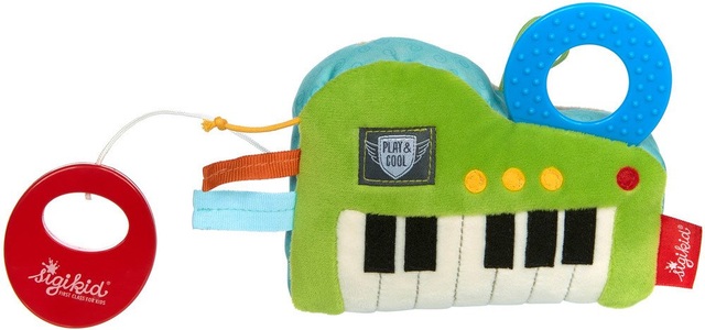Sigikid, sigikid® Spieluhr Keyboard Für Elise Play and Cool, Spieluhr KEYBOARD in grün/blau