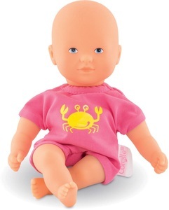 COROLLE, Corolle MPP Mini Badepuppe, Badepuppe MON PREMIER POUPON - MINI (20cm) in pink
