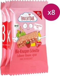 FruchtBar, FruchtBar Bio-Knusper-Schnitte, FruchtBar Bio-Knusper-Schnitte Bio Bio