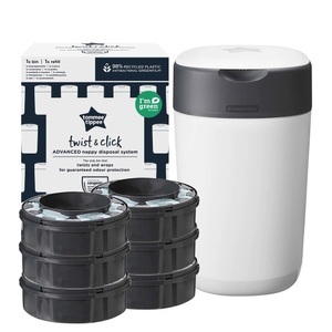 TOMMEE TIPPEE, Tommee Tippee Twist and Click Advanced Windeleimer, Tommee Tippee Twist and Click Advanced Windeleimer