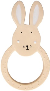 Trixie Baby, Trixie Baby Beissring aus Naturkautschuk Mrs. Rabbit, Trixie - Beißring aus Naturkautschuk, rund Mrs. Rabbit, One Size