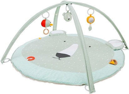 Trixie, trixie Activity-Center MR. POLAR BEAR in mint, Trixie Baby Erlebnisdecke mit Spielbogen Mr. Polar Bear