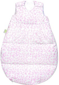 Odenwälder, Odenwälder Daunen-Schlafsack THERMO-NEST® WHITE BLÄTTER in powder in Gr. 90, Odenwälder Daunen-Schlafsack Thermo-Nest Blättchen