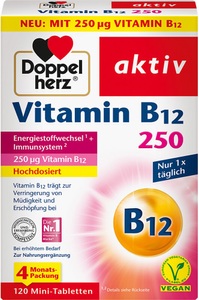 Queisser Pharma GmbH & Co. KG, Doppelherz® Vitamin B12 250, 