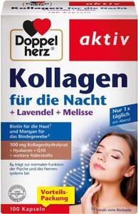 Doppelherz, Doppelherz Kollagen für die Nacht Kapseln, Doppelherz Kollagen für die Nacht Kapseln