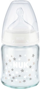 Nuk, NUK First Choice+ Glas-Babyflasche mit Temperature Control, NUK First Choice+ Glas-Babyflasche mit Temperature Control