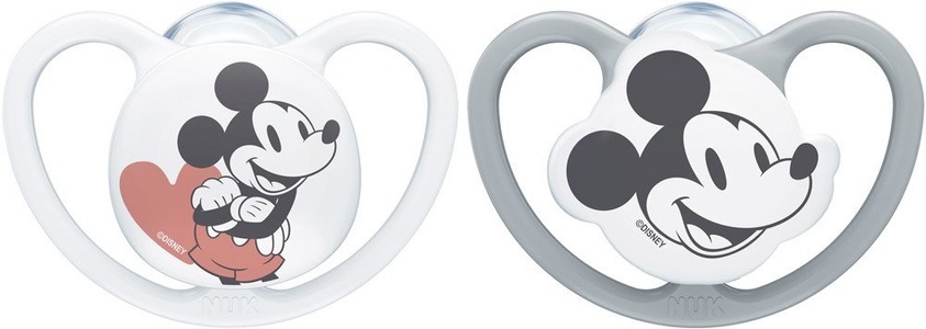 Nuk, NUK Disney Minnie Mouse Space Silikon-Nuggi, NUK Disney Minnie Mouse Space Silikon-Nuggi