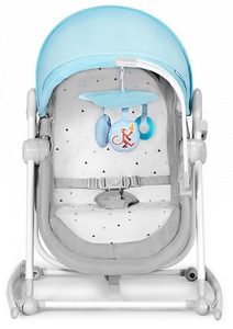 Kinderkraft, Kinderkraft 5-in-1 Babywiege Unimo Up Blue, Kinderkraft Babywippe 5 in 1 UNIMO UP