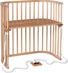 Babybay, BABYBAY Boxspring extra belüftet natur lackiert, babybay® Boxspring