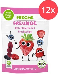 Freche Freunde, Freche Freunde Bio Roter Beerenmix Fruchtchips, Freche Freunde Bio Roter Beerenmix Fruchtchips Bio Bio