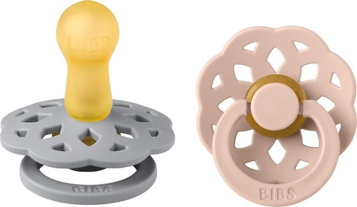 BIBS, BIBS Schnuller Boheme 6-18 Monate Cloud/Blush, BIBS Boheme Nuggi, 2er Pack