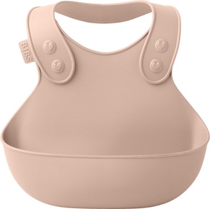 BIBS, BIBS Lätzchen Overall Bib ab 6 Monaten Blush, BIBS Dinner Bib Latz Blush (1 Stk)