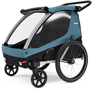 Thule, Thule Courier Fahrradanhänger 2022 Kinderanhänger, Thule Veloanhänger Courier