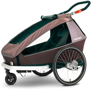 Croozer, CROOZER Kinderfahrradanhänger Kid Vaaya 1 Blossom Red, 