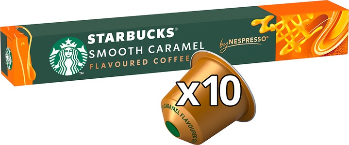 Starbucks, STARBUCKS Smooth Caramel by NESPRESSO - Kaffeekapseln, STARBUCKS Smooth Caramel by NESPRESSO - Kaffeekapseln